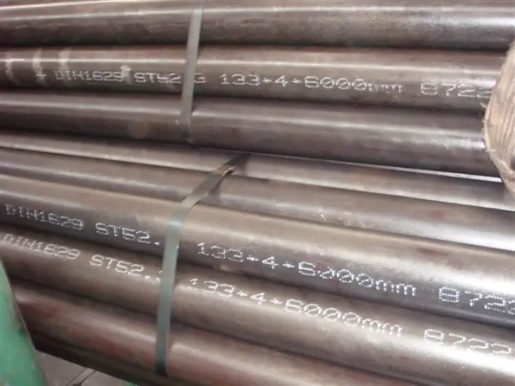 DIN 1629 ST37 Seamless Carbon Steel Pipe