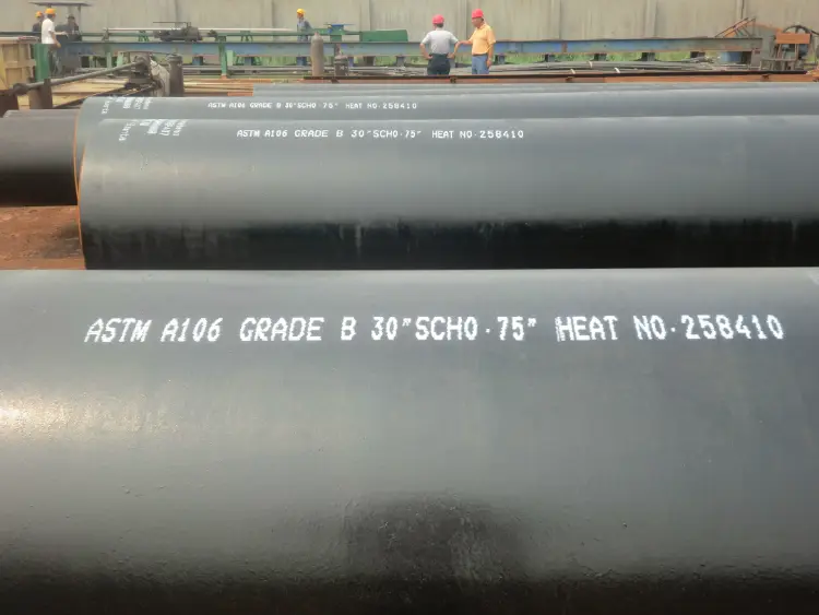 ASME SA106 Grade B Carbon Steel Seamless Pipe