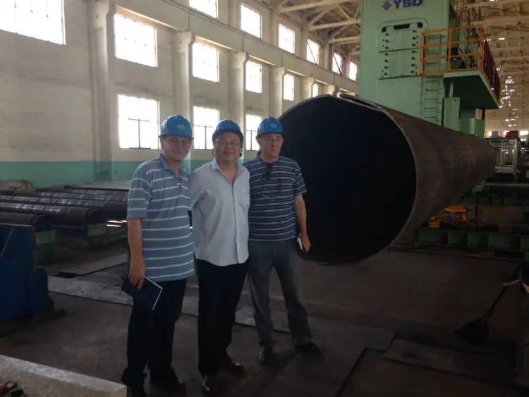 JIS G3106 SM570 SSAW Pipe